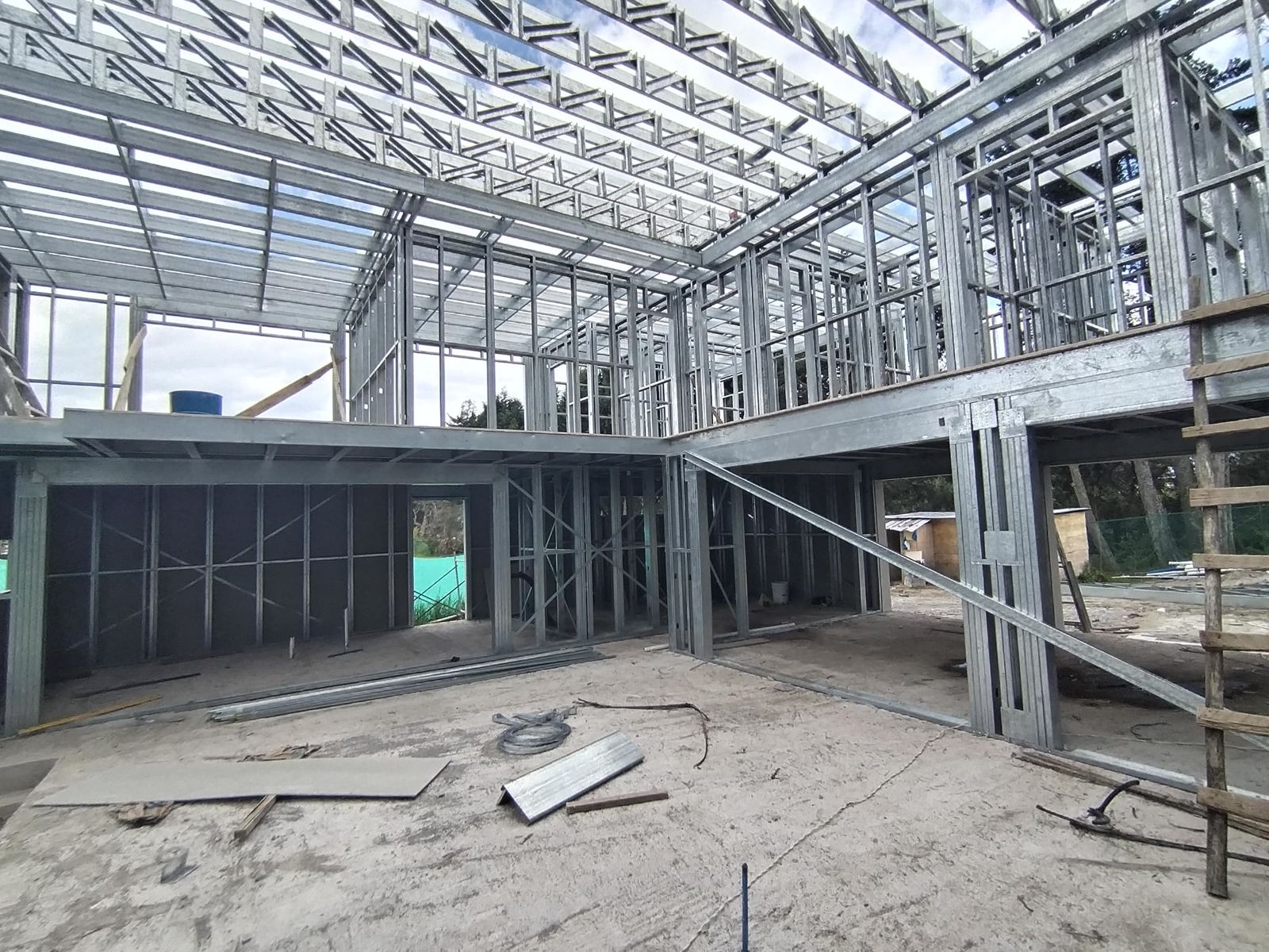 Estructura Steel Frame Casa OPA