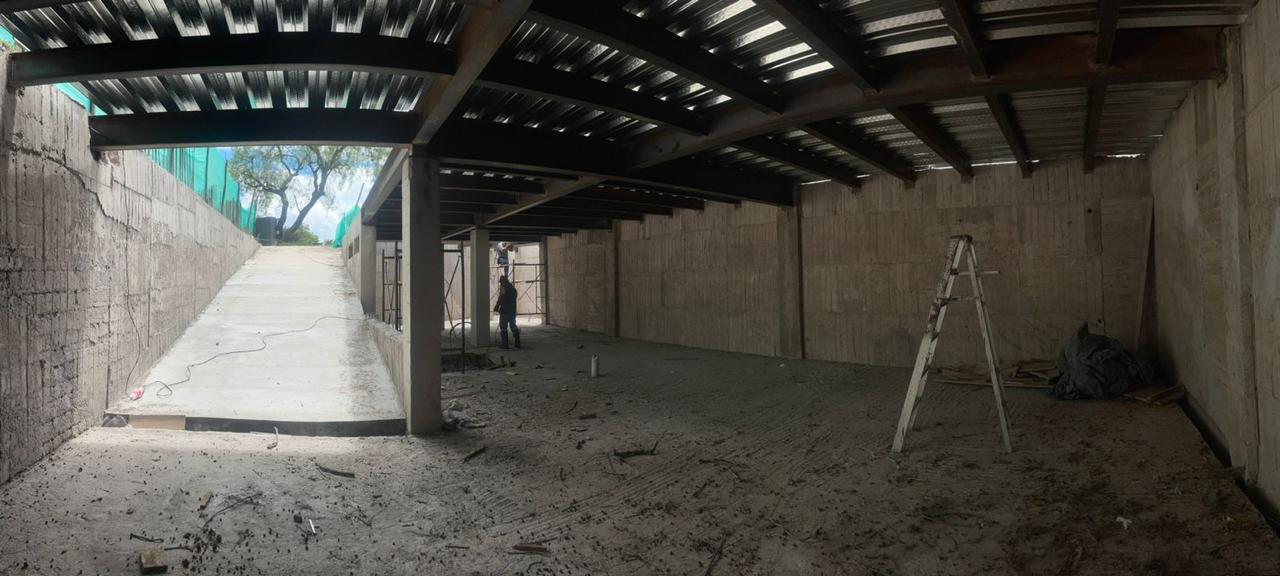 Espacio interior en construcción Casa OPA